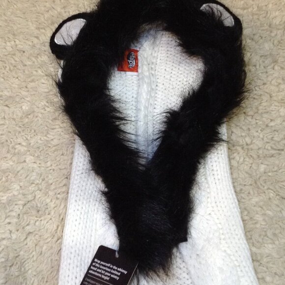 NWT Elope Polar Bear Hat; Animal Anime', Cosplay Chic, Y2K Warm, Trending, Ski - Picture 4 of 7